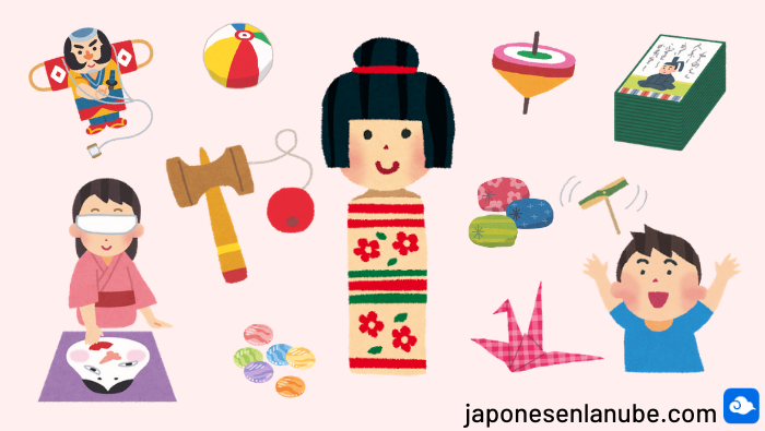 juguetes tradicionales japoneses