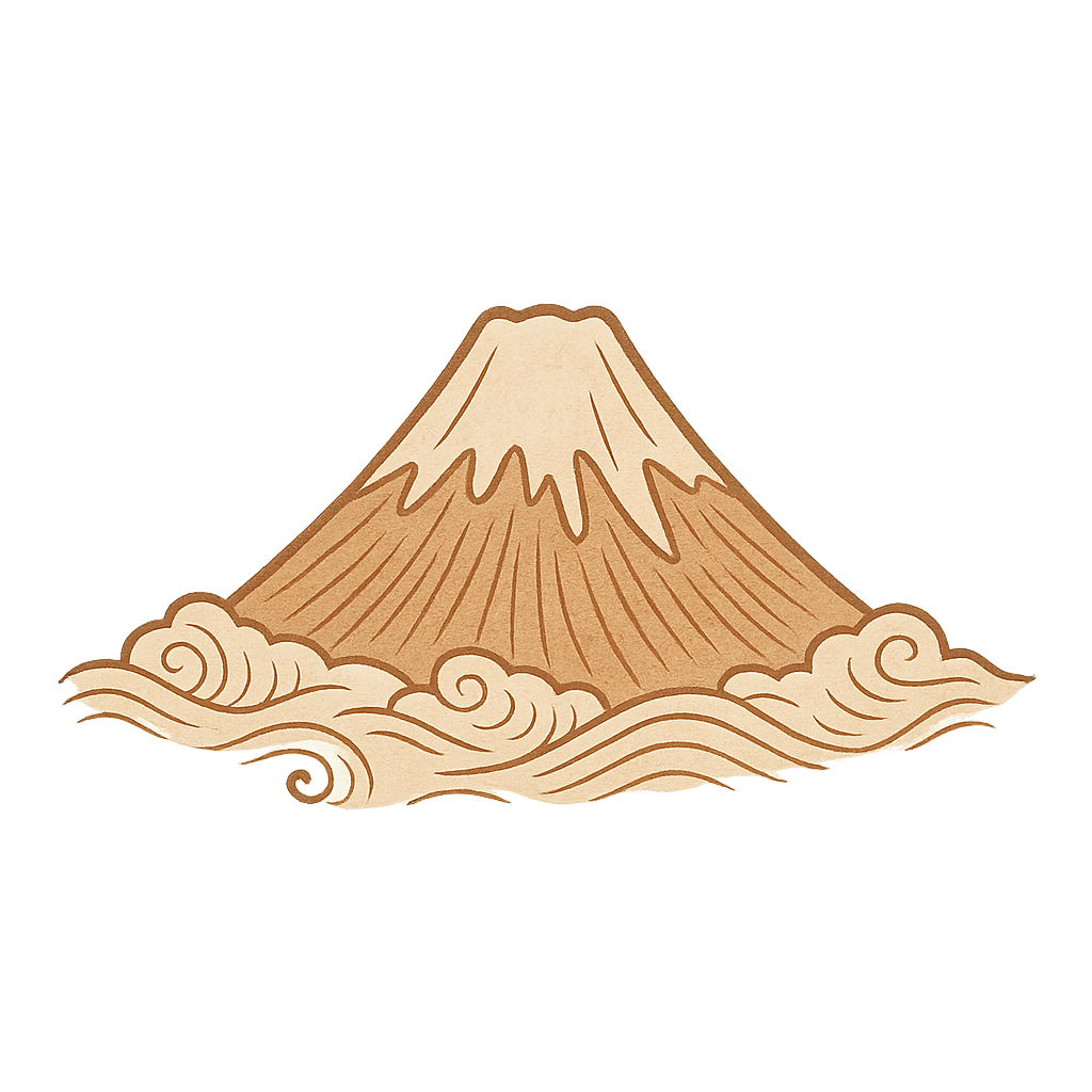 icono fuji san